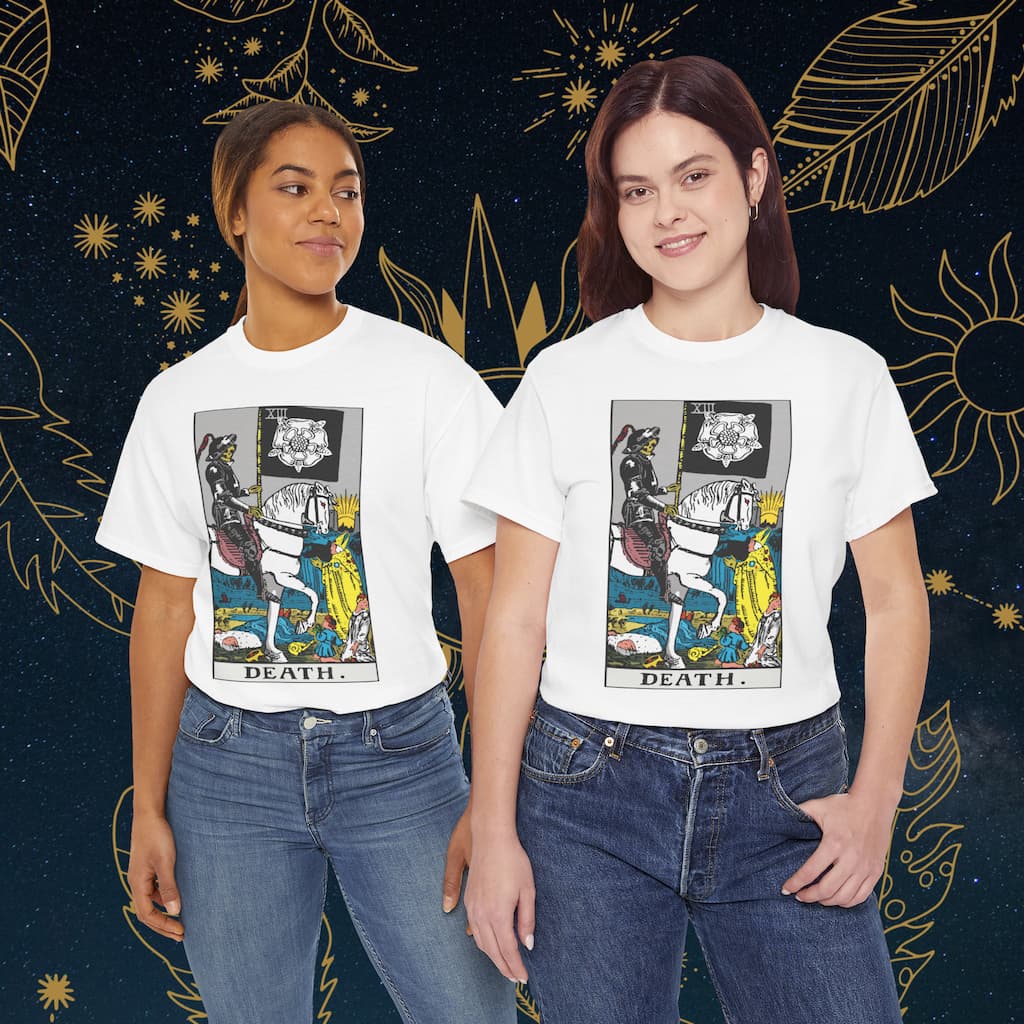 ✨ Tricou Unisex Tarotera® The Death: Confort & Calitate