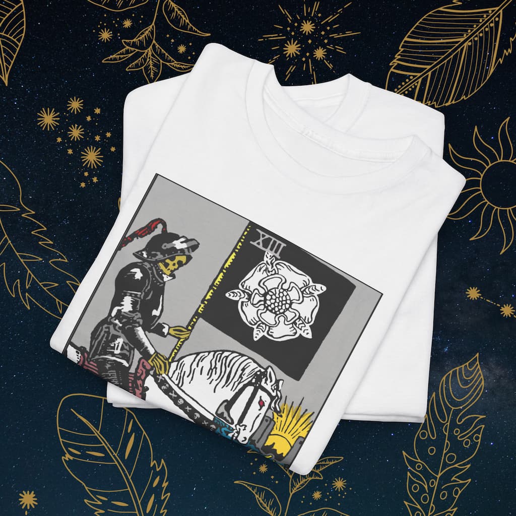 ✨ Tricou Unisex Tarotera® The Death: Confort & Calitate