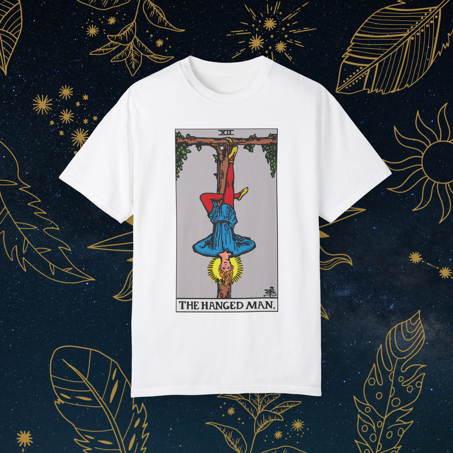 ✨ Tricou Unisex Tarotera® The Hanged Man: Confort & Calitate