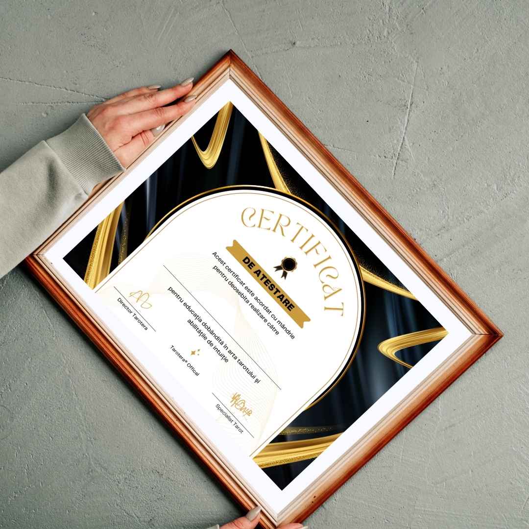 Certificare Arta Tarotului & Abilități Intuiție