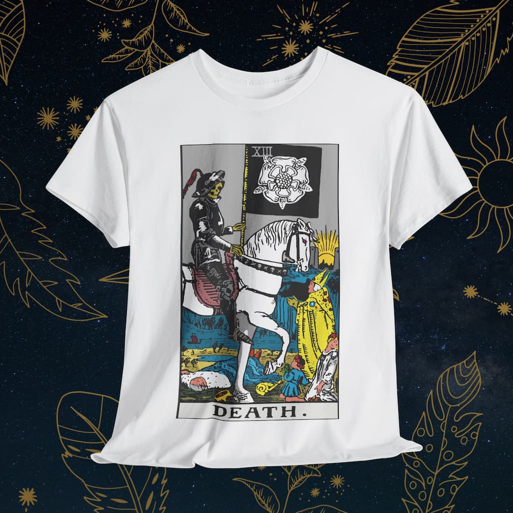 ✨ Tricou Unisex Tarotera® The Death: Confort & Calitate