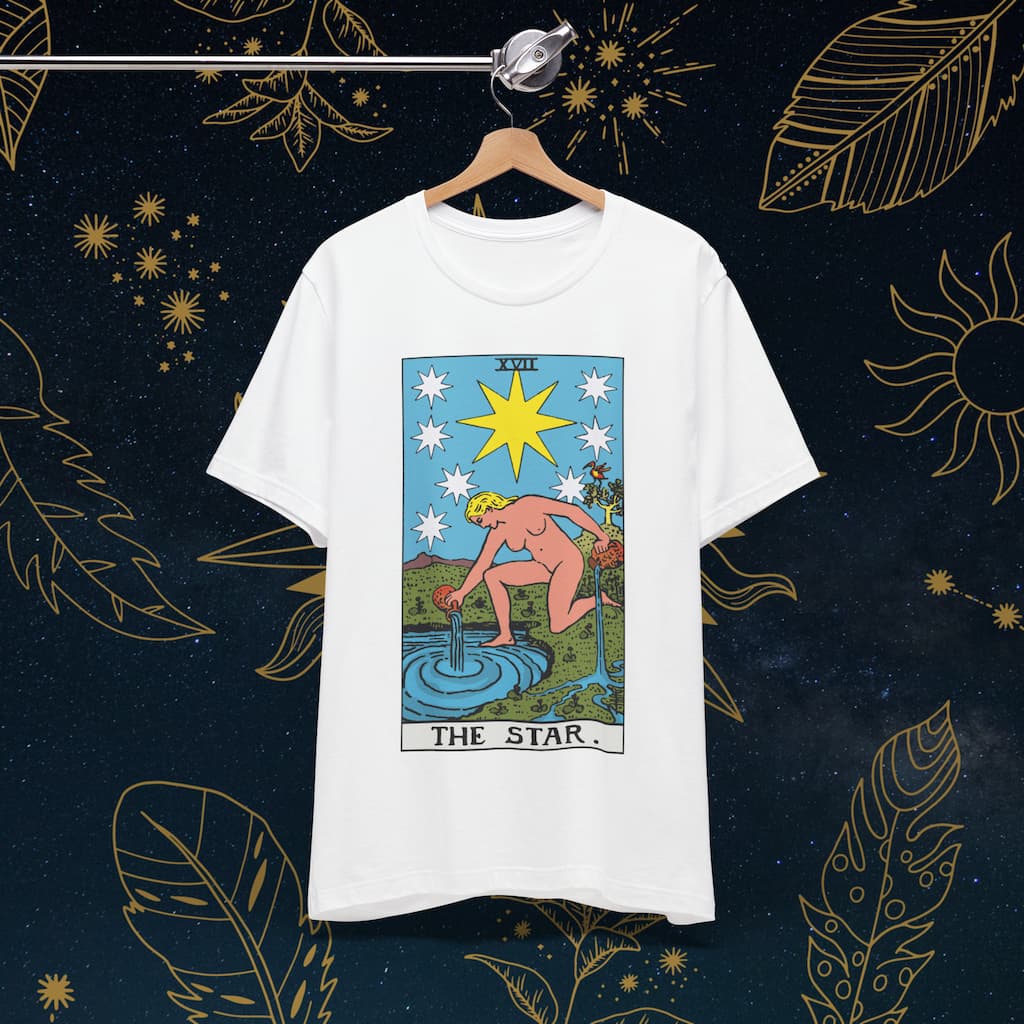 ✨ Tricou Unisex Tarotera® The Star: Confort & Calitate