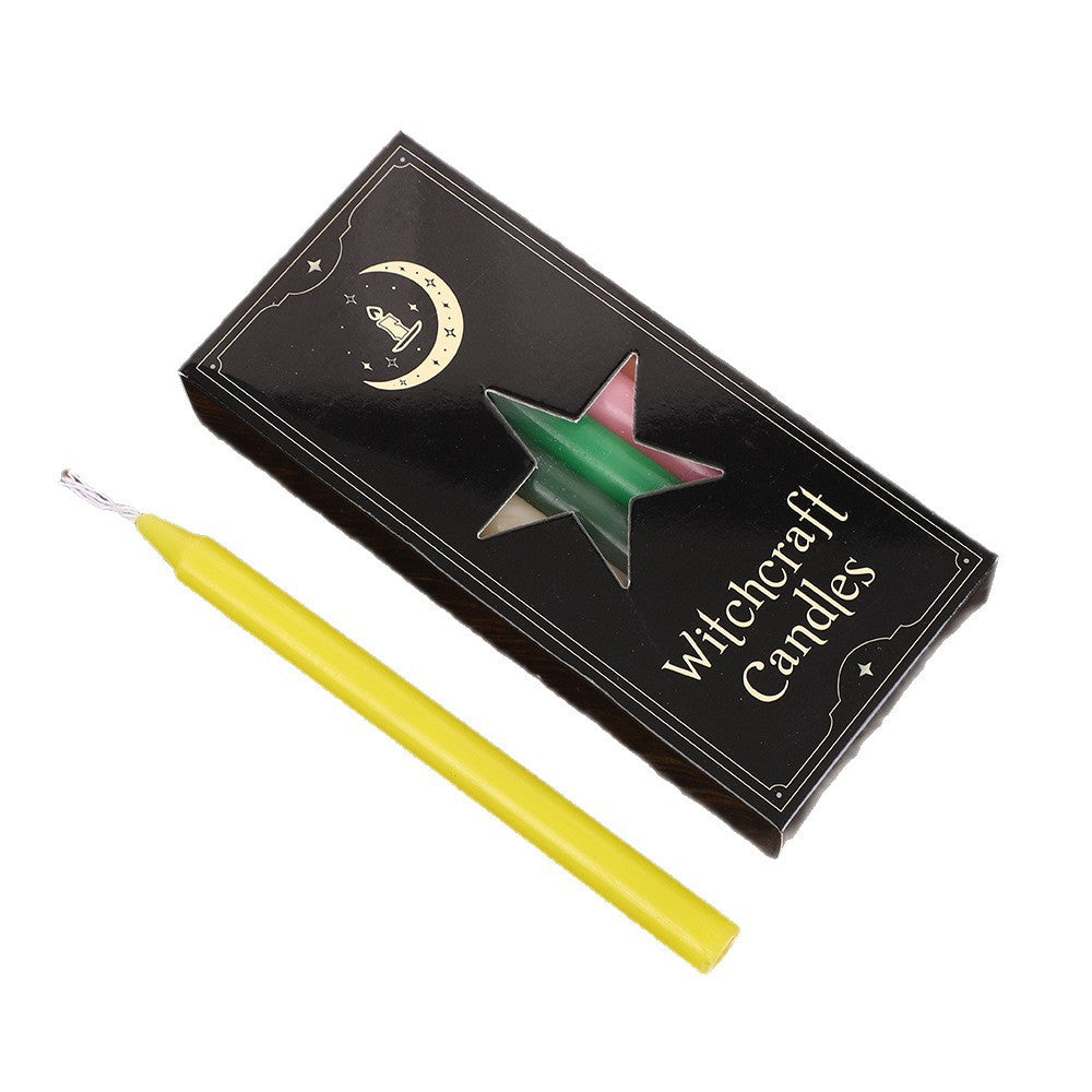 Set Lumânări Ritualice Colorate – Witchcraft Candles (12 buc) pentru Intenții, Manifestare și Protecție Energetică