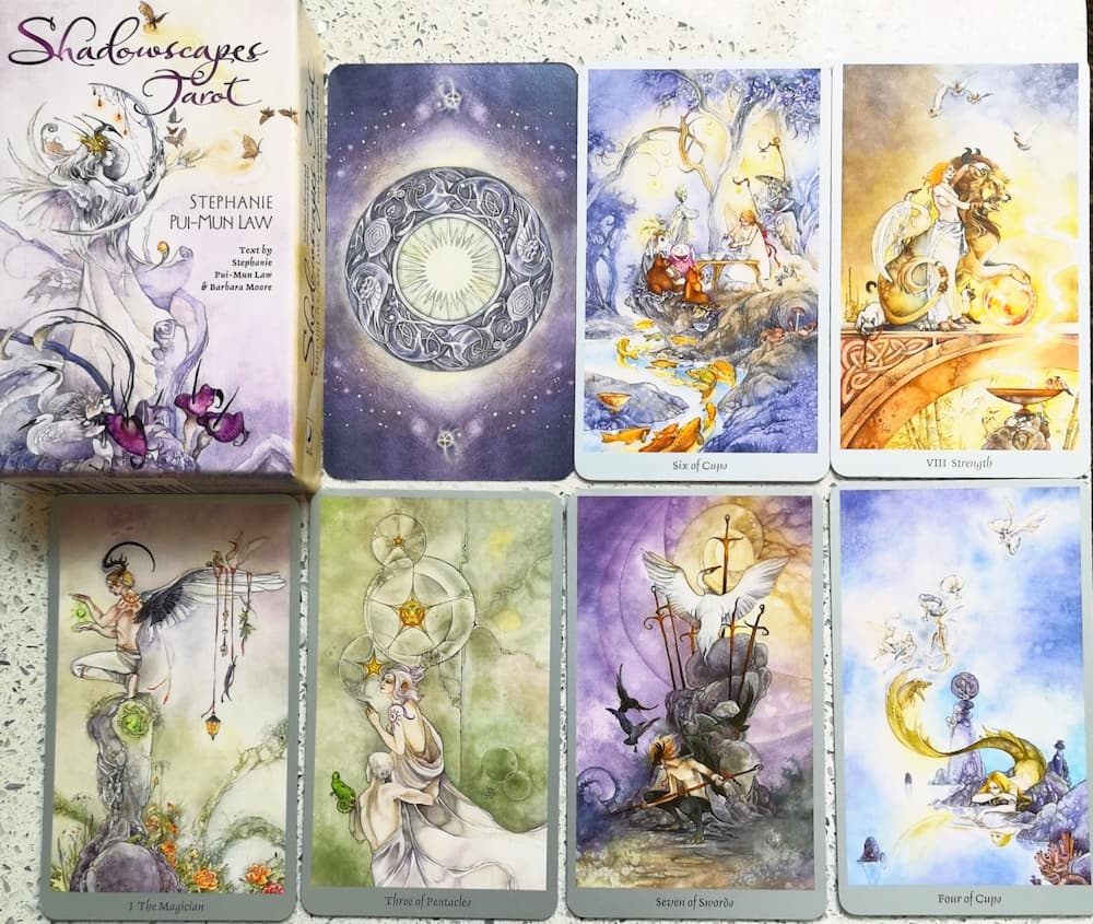 Shadowscapes Tarot – Set de Cărți Tarot cu Ilustrații Fantastice de Stephanie Pui-Mun Law