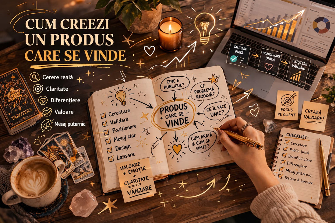 Cum creezi un produs care se vinde: ghid complet pentru a construi ceva ce oamenii chiar vor să cumpere