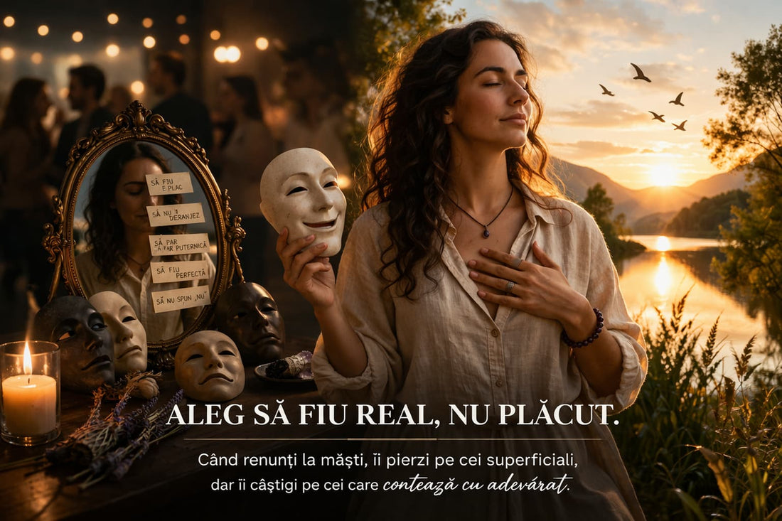 Energia autenticității: prețul de a plăcea tuturor este să nu mai contezi pentru cei importanți