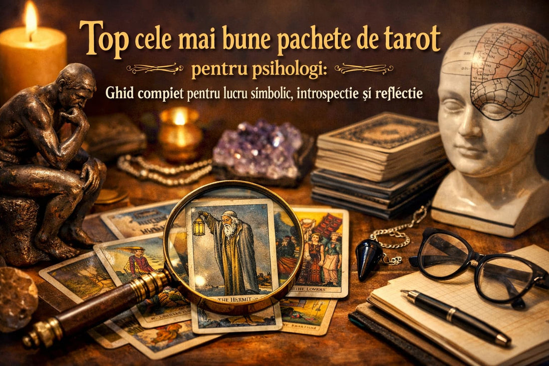 Top cele mai bune pachete de tarot pentru psihologi ghid complet pentru lucru simbolic, introspecție și reflecție