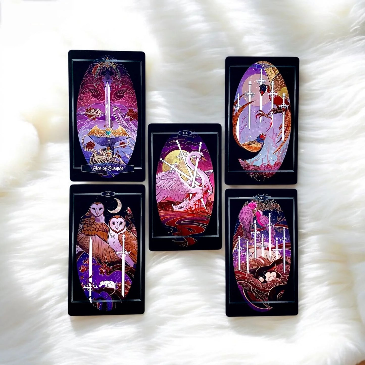 Children of Litha Tarot – Set Tarot 12x7 cm 78 Cărți Fermecate
