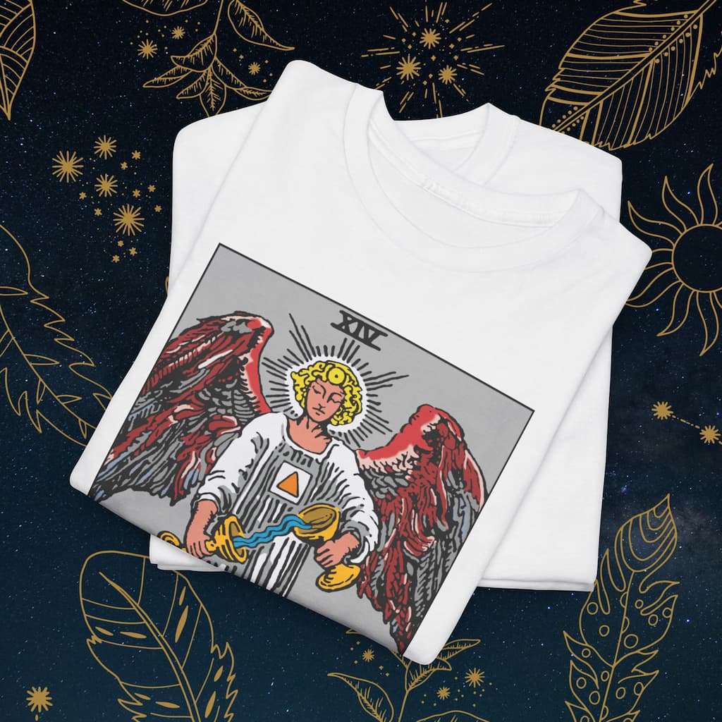 ✨ Tricou Unisex Tarotera® Temperance: Confort & Calitate