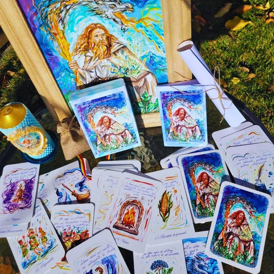🔮 Mesaje din Cartea Solomonarului – Oracol Românesc cu 38 de Carduri, Creat de Ionela Anton ✨