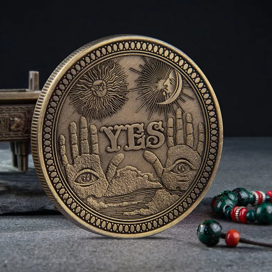 Moneda Deciziilor🪙: Moneda Da/Nu pentru Decizii Rapide și Noroc – Colecționabil
