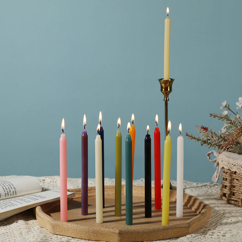 Set Lumânări Ritualice Colorate – Witchcraft Candles (12 buc) pentru Intenții, Manifestare și Protecție Energetică