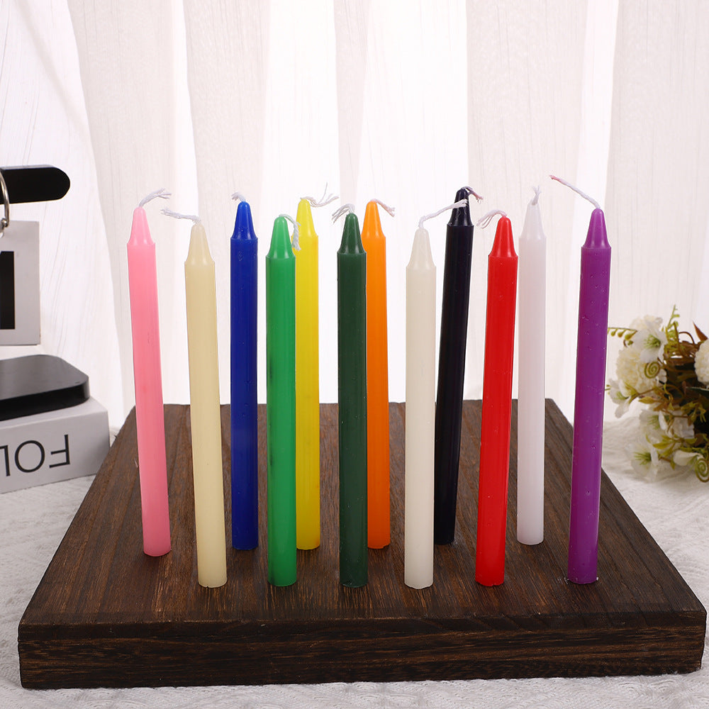 Set Lumânări Ritualice Colorate – Witchcraft Candles (12 buc) pentru Intenții, Manifestare și Protecție Energetică