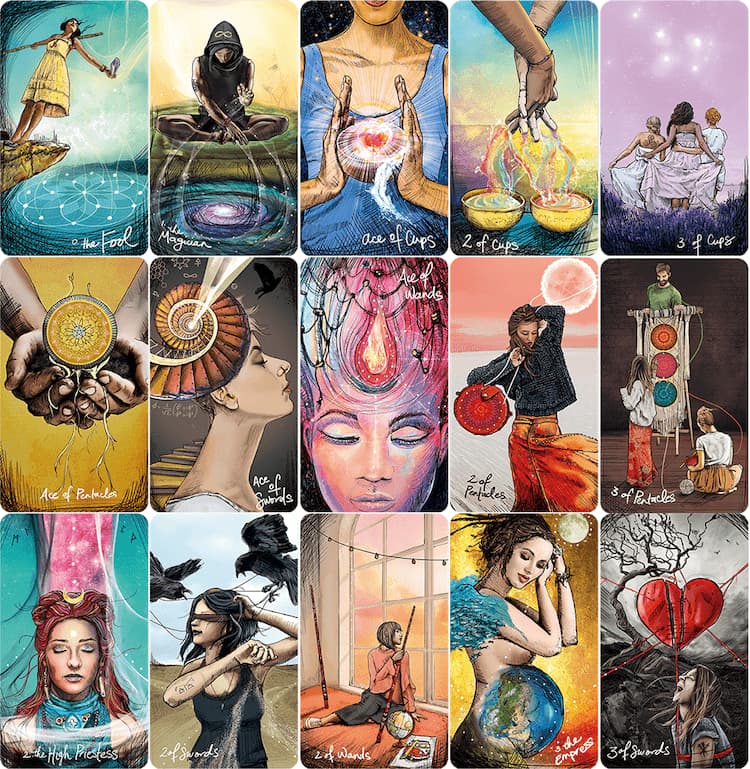 Set Tarot Light Seer’s Original - 78 Carti cu Ghid pentru Incepatori și Experti