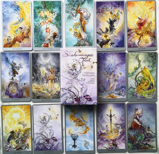 Shadowscapes Tarot – Set de Cărți Tarot cu Ilustrații Fantastice de Stephanie Pui-Mun Law