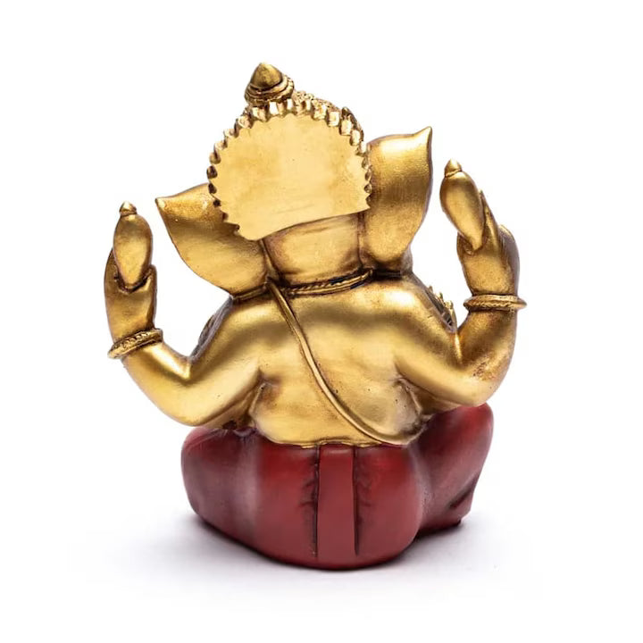 ✨ Statuetă Feng Shui Ganesha din Rășină – 11.5 x 8 cm – Energia Prosperității & Înțelepciunii