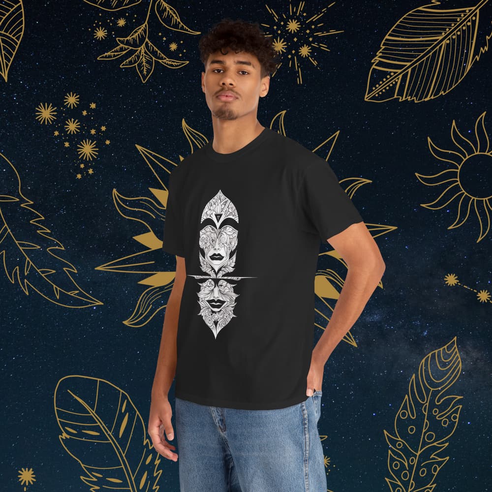 TAROTERA® Faces by Valdimir Alesandri - 100% Bumbac Organic